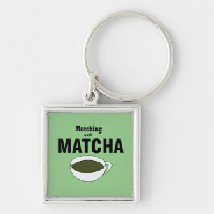 Matcha Groene Thee Sleutelhanger