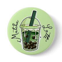 Matcha latte knop