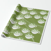 Matcha: Latte Love Wrapping Paper