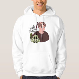 Matcha Latte & Treurig Klein Monster – Esthetische Hoodie