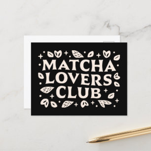 Matcha liefhebber citaten briefkaart