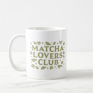 Matcha liefhebbers club esthetiek koffiemok