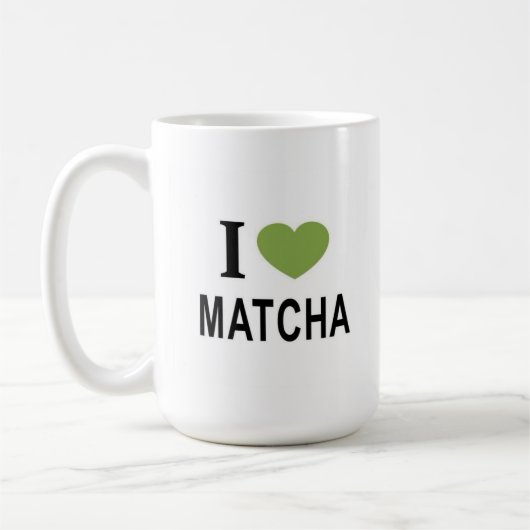 Matcha Lover Mug – Cute Green Tea Aesthetic Cup (Gauche)