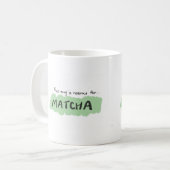 Matcha Lover, Mug Illustration (Devant gauche)