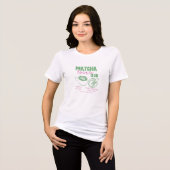 Matcha Lovers Club  Tri-Blend Shirt (Voorkant volledig)