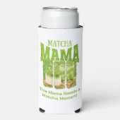 MATCHA MAMA Green Glitter Brush Stroke (Seltzer Voorkant)