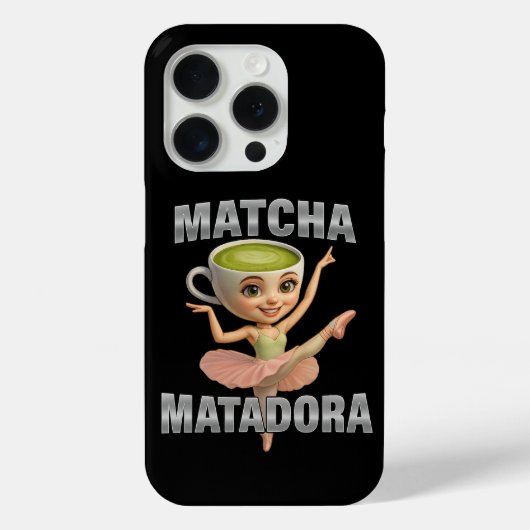 Matcha Matadora Grace ontmoet groene energie Case-Mate iPhone Case (Achterkant)