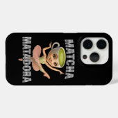 Matcha Matadora Grace ontmoet groene energie Case-Mate iPhone Case (Achterkant (horizontaal))