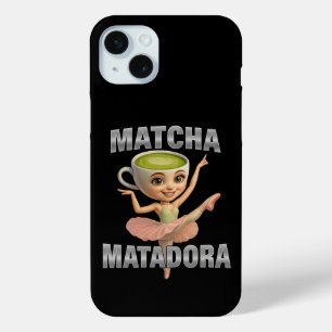 Matcha Matadora Grace ontmoet groene energie iPhone 15 Mini Hoesje