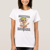 Matcha Matadora Grace ontmoet groene energie T-shirt (Voorkant)