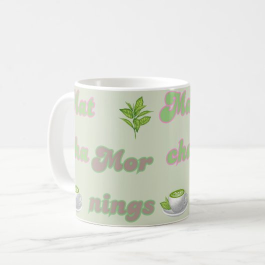 Matcha Mornings, Matcha Mug (Devant gauche)