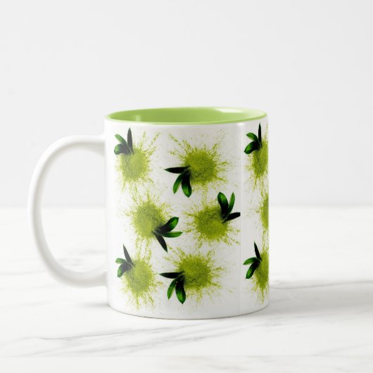 Matcha poeder Mok (Links)