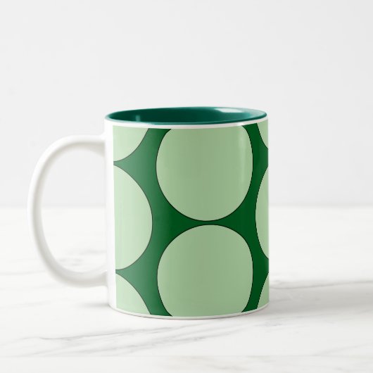 "MATCHA" POP BUBBLE Ceramic Coffee Mug (Gauche)