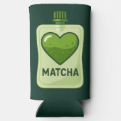 Matcha Serumzak met Hartontwerp (Achterkant)