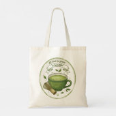 Matcha Tote Tas (Achterkant)