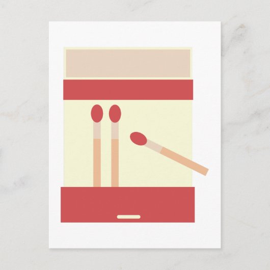 Matchboek Briefkaart (Voorkant)