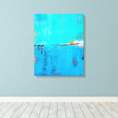 Matchbox Blues 5 Canvas Afdruk (Insitu (Houten vloer))