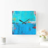 Matchbox Blues 5 Vierkante Klok (Huis)