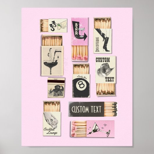 Matchbox Poster Sjabloon Wall Art Print (Voorkant)