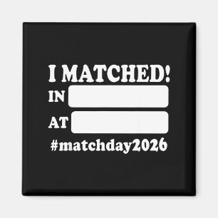 Matchdag residentie 2026 afstuderen medicijnen magneet