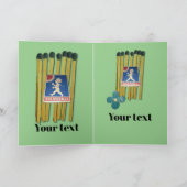 Matches en matchbox kaart (Binnen)