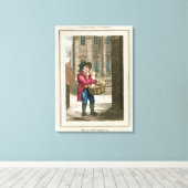 Matches, Mansion House Canvas Afdruk (Insitu (Houten vloer))