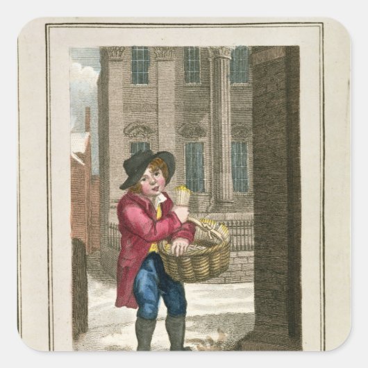 Matches, Mansion House Vierkante Sticker (Voorkant)