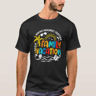 Matching 2024 Familie vakantie maken herinneringen T-shirt