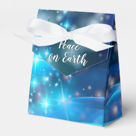Matching Blue Dove Peace Kerstmis Bedankdoosjes