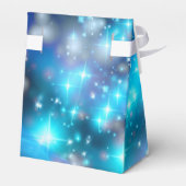 Matching Blue Dove Peace Kerstmis Bedankdoosjes (Achterkant)