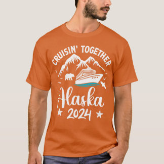 Matching Familie Vrienden en Groep Alaska Cruise v T-shirt
