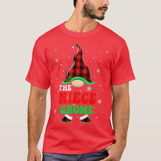 Matching Family Buffalo zette de Niece Gnome Chri T-shirt