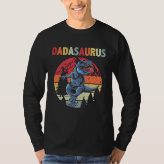 Matching Family Dadasaurus Father's Day Dinosaurus T-shirt