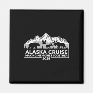 Matching Family Friends and Group Alaska Cruise 20 Magneet