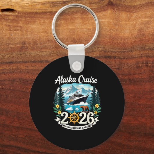 Matching Family Friends And Group Alaska Cruise 20 Sleutelhanger (Voorkant)