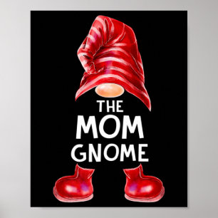Matching Family Fun The Mam Gnome Kerstman PJ Gro Poster