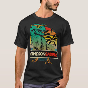 Matching Family Grandson Saurus TRe Grandson T-shirt