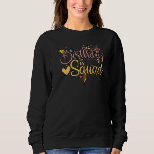 Matching Family Group Birthday Squad Party Trui