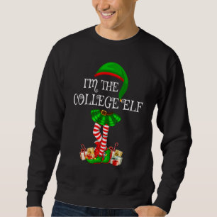 Matching Family Group I M College Elf Christma Trui