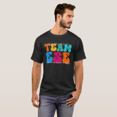 Matching First & Last Day Teacher Student Tribe Te T-shirt (Voorkant volledig)