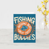 Matching Fishing Buddies Team Fisherman Friends Ch Kaart (Gele Bloem)