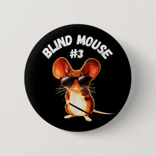 Matching Group Outfit #1 van 3 - Drie blinde muize Ronde Button 5,7 Cm