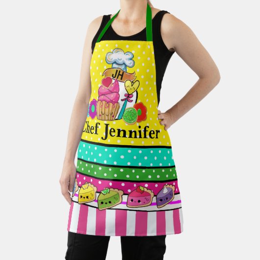 Matching Moeder's Helper Apron Schort (Insitu)