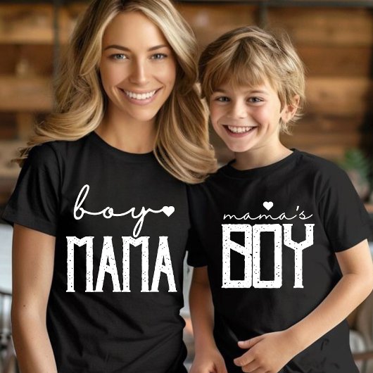 Matching Mom and Son Shirt