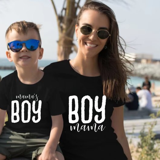 Matching Mom and Son Shirt