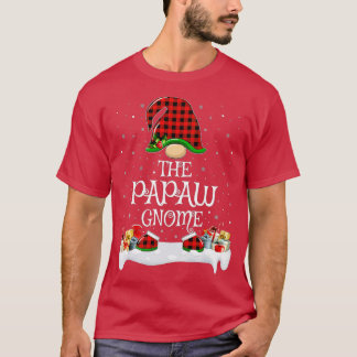 Matching Red Buffalo zette de papaw Gnome Christm T-shirt