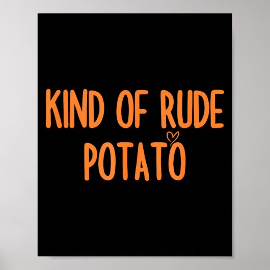 Matching Sweet Tato And Kind Of Rude Tato For Coup Poster (Voorkant)