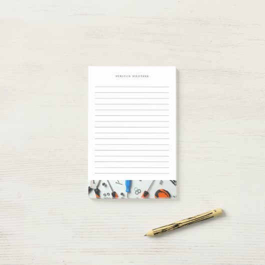 Matching Tools Handyman | Gelineerd Post-it® Notes (Op bureau)