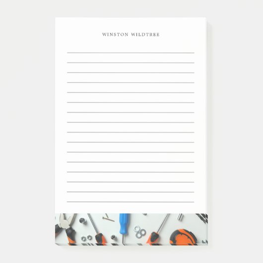 Matching Tools Handyman | Gelineerd Post-it® Notes (Voorkant)
