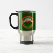 Matching Welsh Dragon St David's Day bewerken Reisbeker (Links)